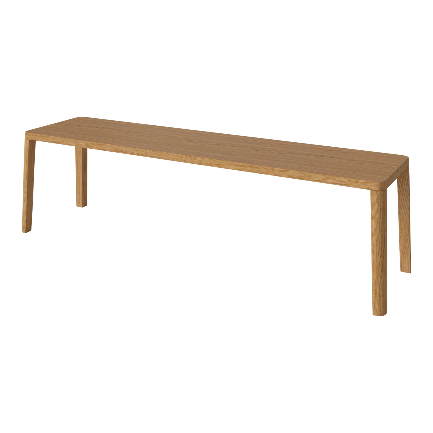 Graceful Bank aus massiver Eiche 140 cm - 30 mm - ZEN ZONE Furniture