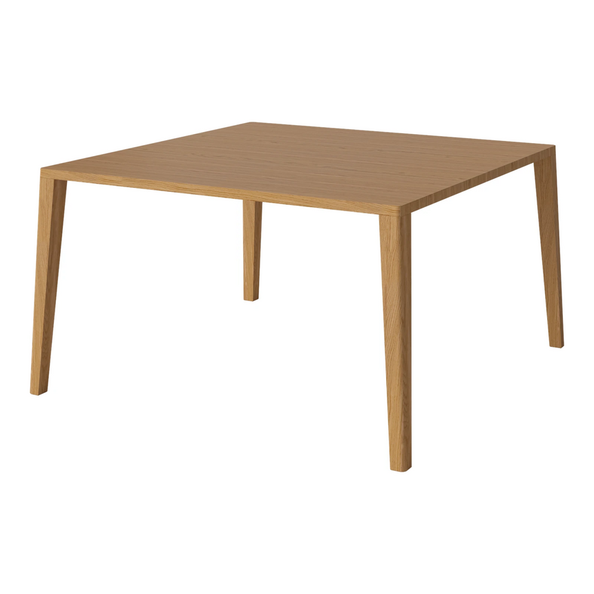 Graceful Esstisch aus massiver Eiche 130 x 130 cm - 30 mm - ZEN ZONE Furniture