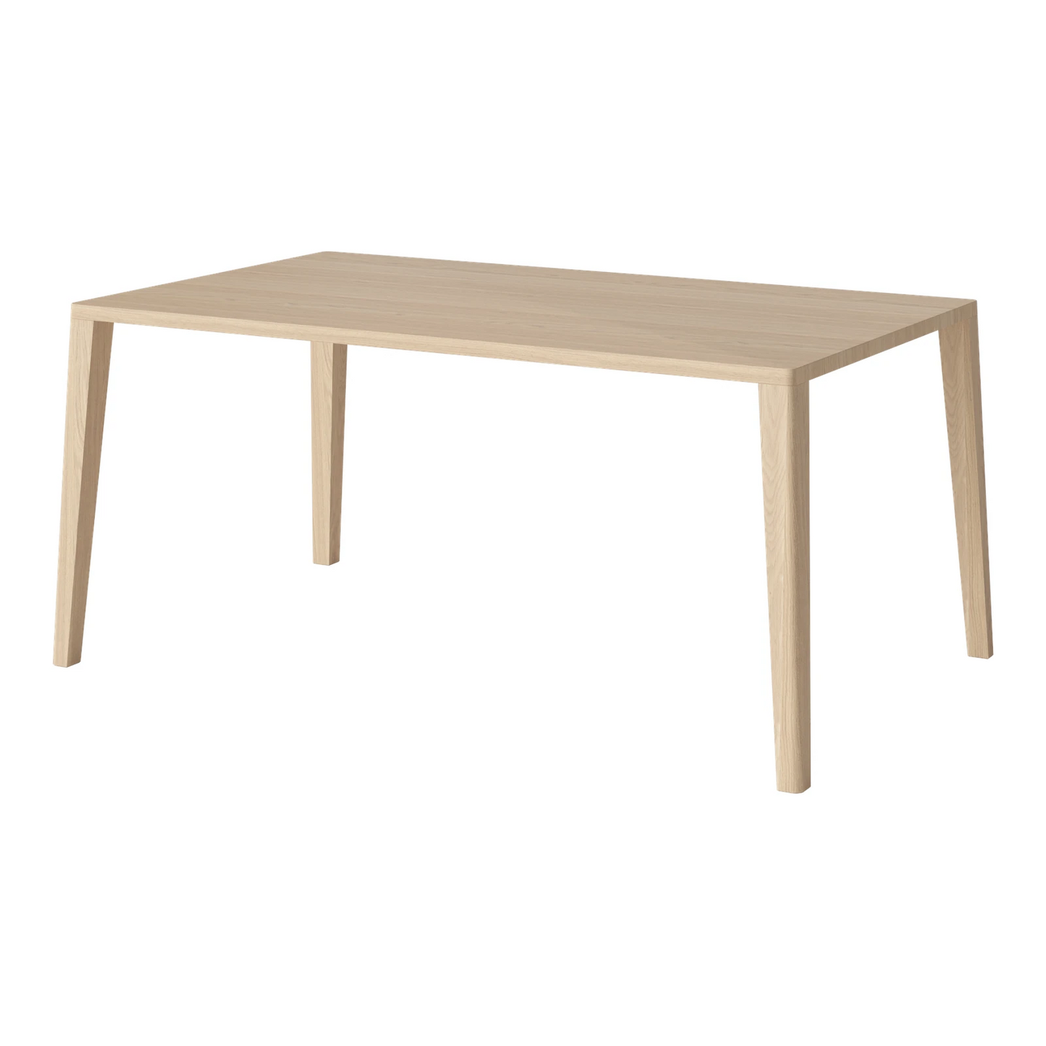 Graceful Esstisch aus massiver Eiche 160 x 95 cm - 30 mm - ZEN ZONE Furniture