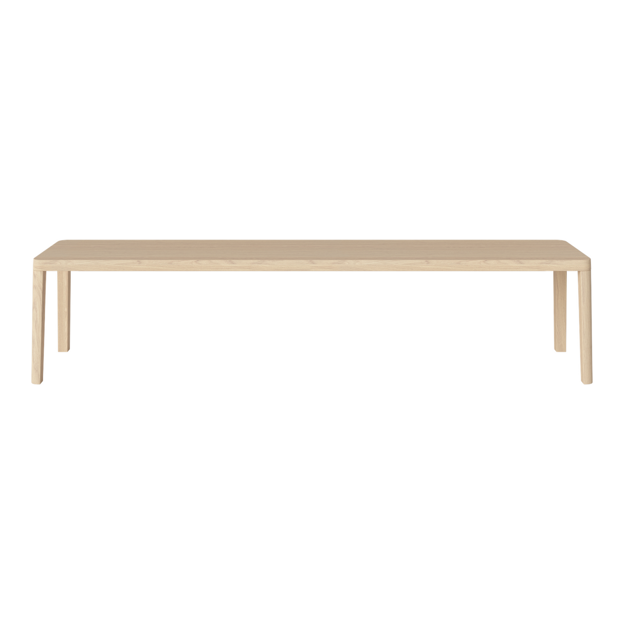 Graceful Bank aus massiver Eiche 200 cm - 40 mm - ZEN ZONE Furniture