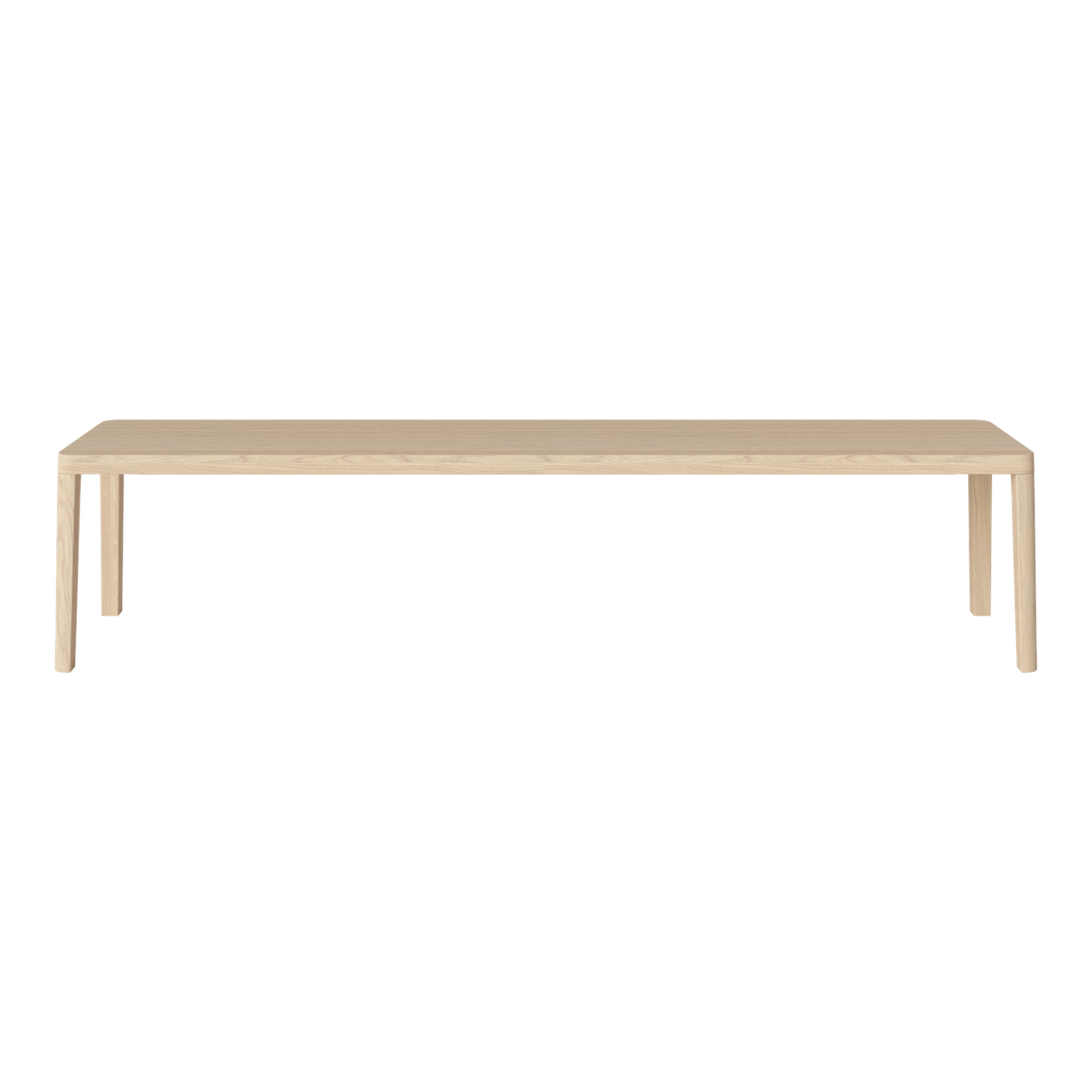 Graceful Bank aus massiver Eiche 200 cm - 40 mm - ZEN ZONE Furniture