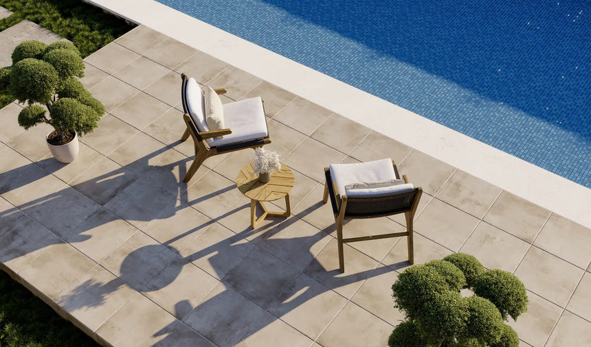 Atrani Outdoor Beistelltisch aus Teakholz 40x40 cm - ZEN ZONE Furniture
