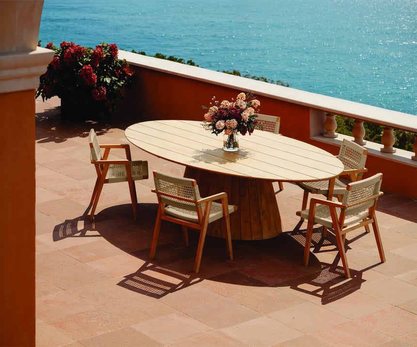 Levanto Outdoor Tisch Teakholz 240/290 cm - ZEN ZONE Furniture