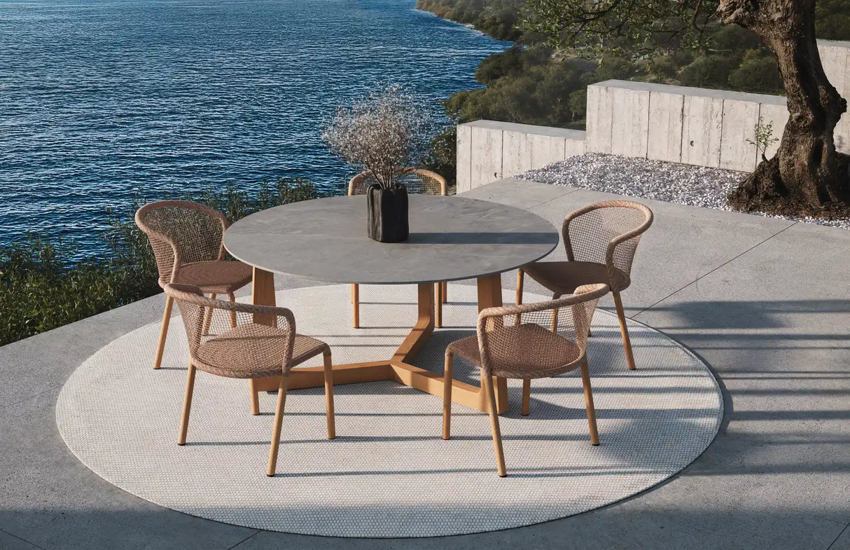 Atrani Gartentisch aus Teakholz 120x120 cm - ZEN ZONE Furniture