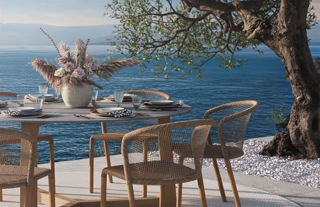 Atrani Gartentisch aus Teakholz 120x120 cm - ZEN ZONE Furniture