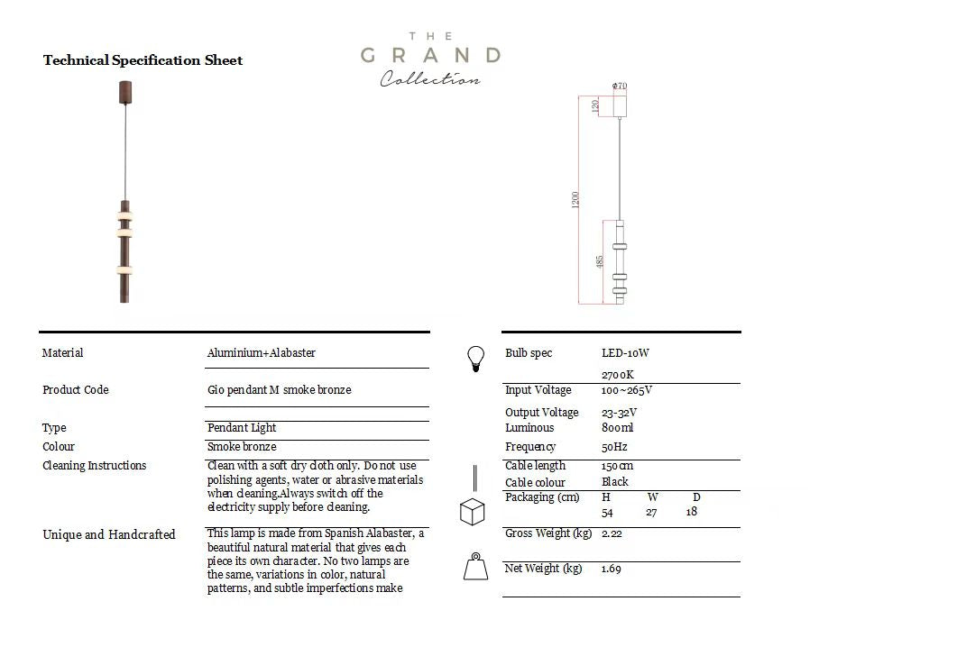 GIO Pendelleuchte - Drei Ringe - ZEN ZONE Furniture