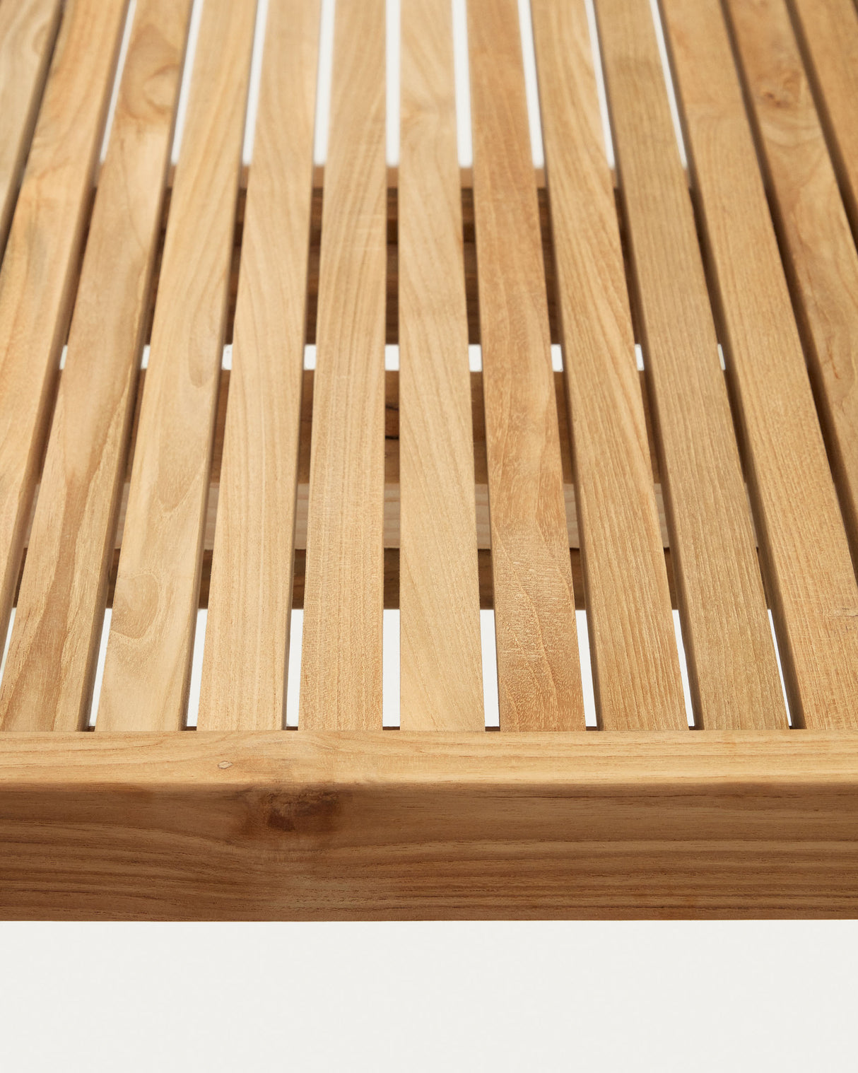 Canadell Tisch 100% outdoor aus massivem recyceltem Teakholz 220 x 100 cm - ZEN ZONE Furniture