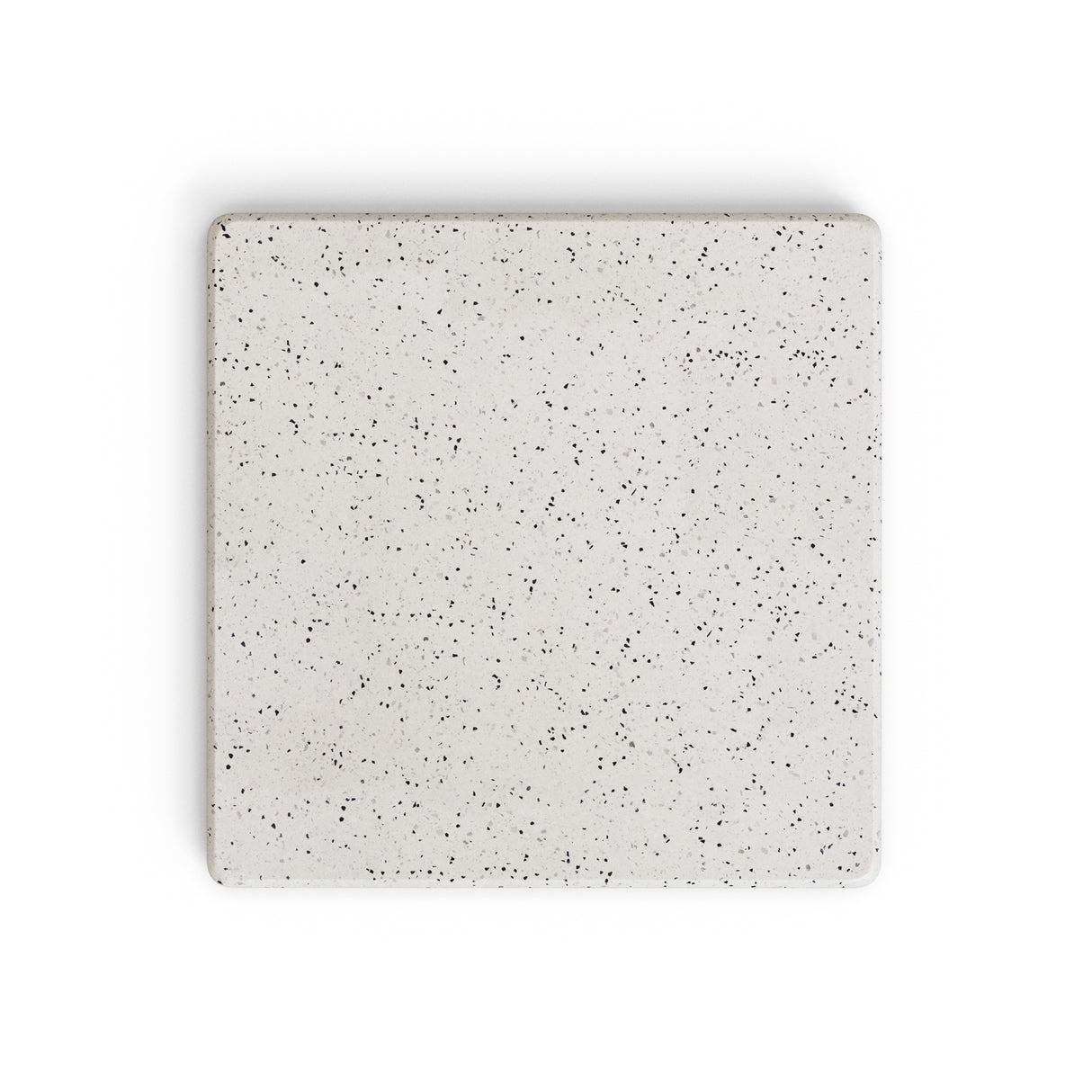 Hoher Saura Bartisch aus weissem Terrazzo mit weisser Terrazzo-Platte 95 x 70 x 70 cm - ZEN ZONE Furniture
