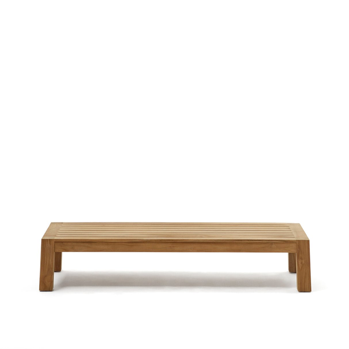 Forcanera Couchtisch aus massivem Teakholz 150 x 71 cm - ZEN ZONE Furniture