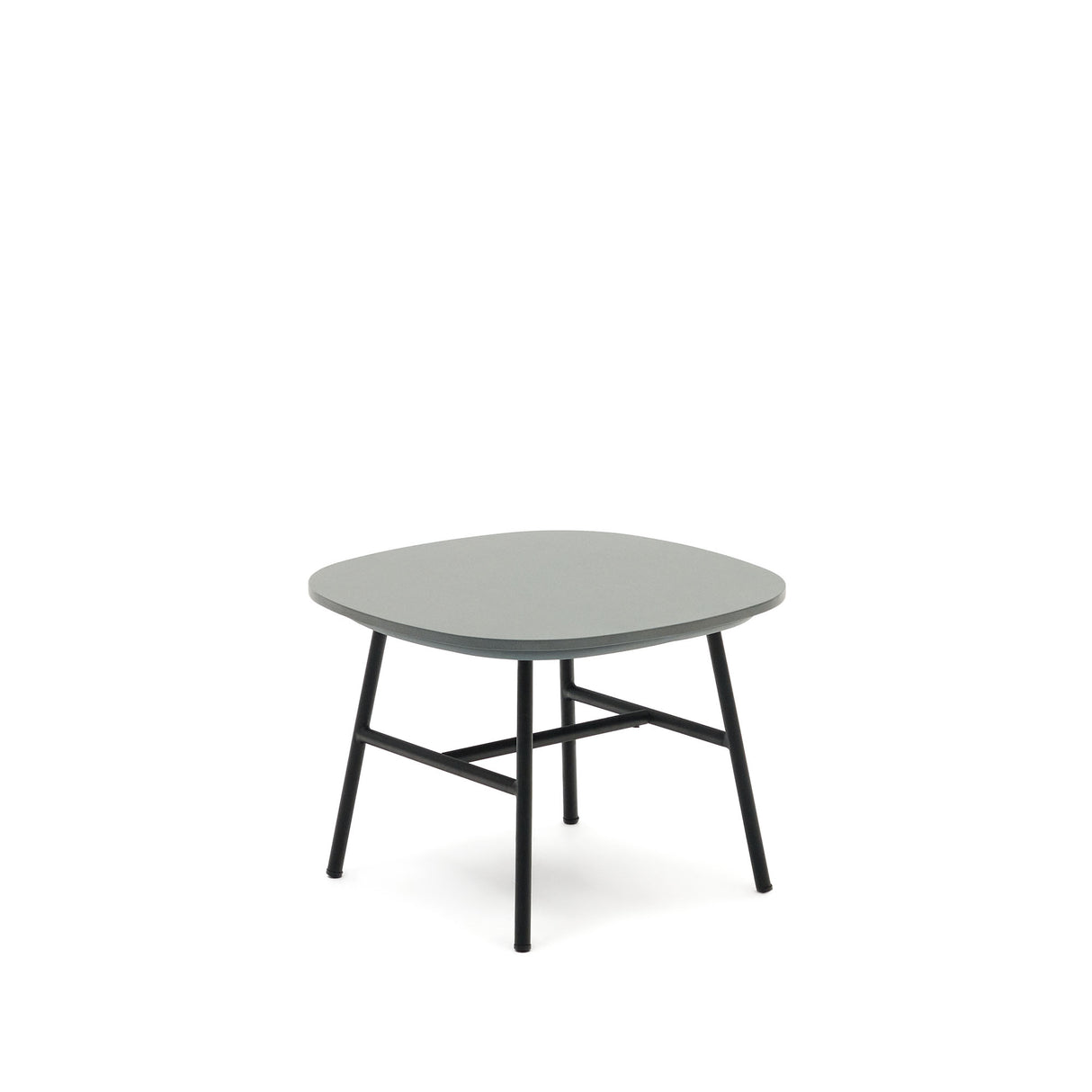 Bramant Beistelltisch aus Stahl mit schwarzem Finish 60 x 60 cm - ZEN ZONE Furniture