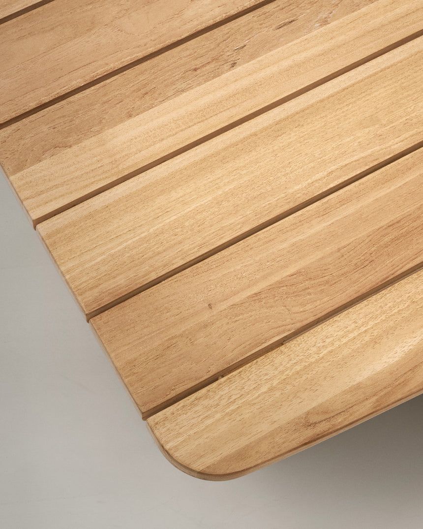 Tirant Couchtisch aus massivem Teakholz FSC 100% 140 x 70 cm - ZEN ZONE Furniture
