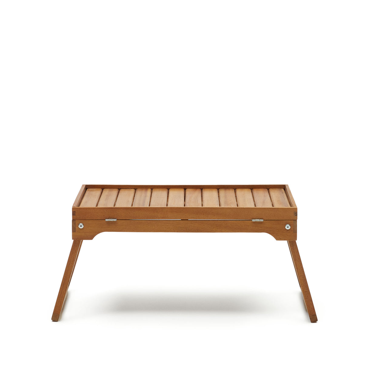 Mani klappbares Tablett aus massivem Akazienholz - ZEN ZONE Furniture
