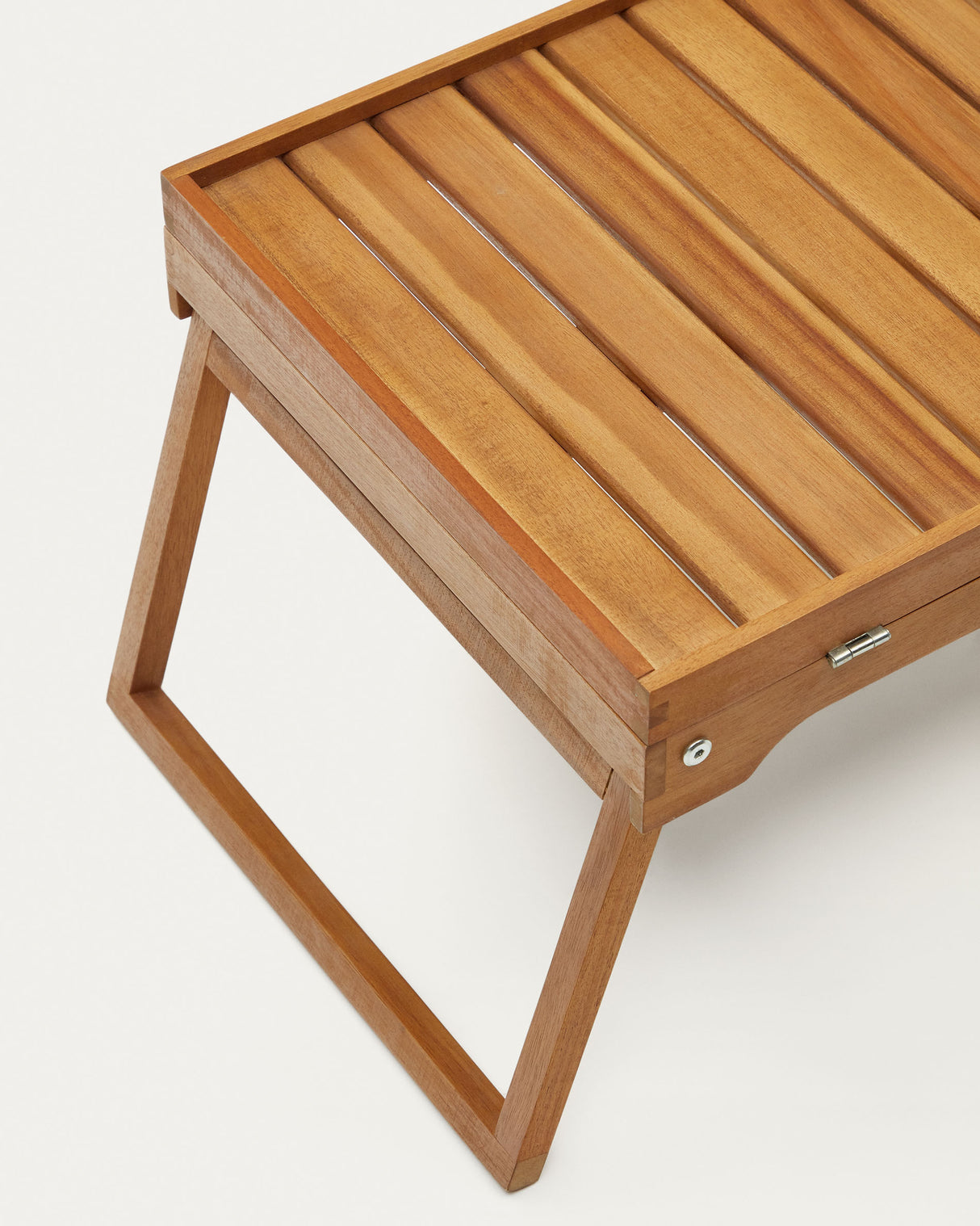 Mani klappbares Tablett aus massivem Akazienholz - ZEN ZONE Furniture