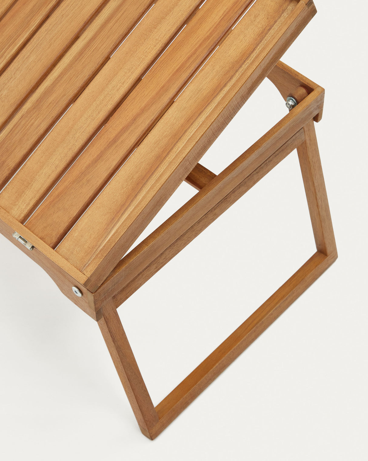 Mani klappbares Tablett aus massivem Akazienholz - ZEN ZONE Furniture