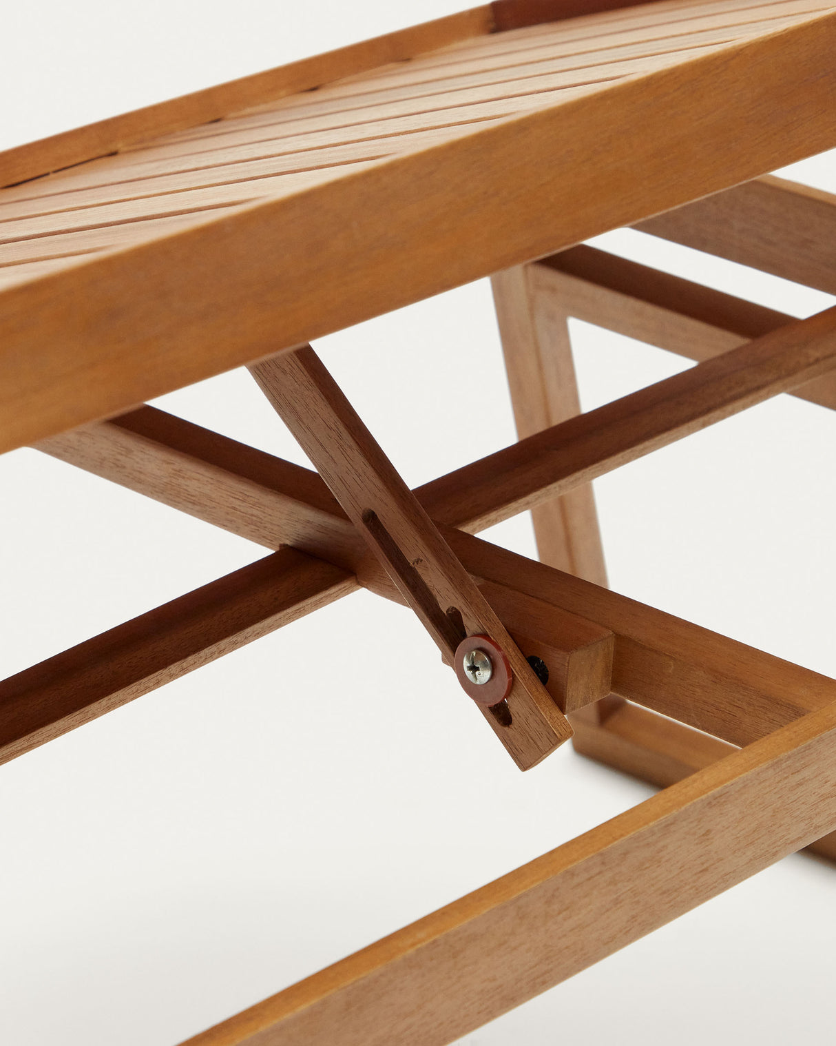 Mani klappbares Tablett aus massivem Akazienholz - ZEN ZONE Furniture