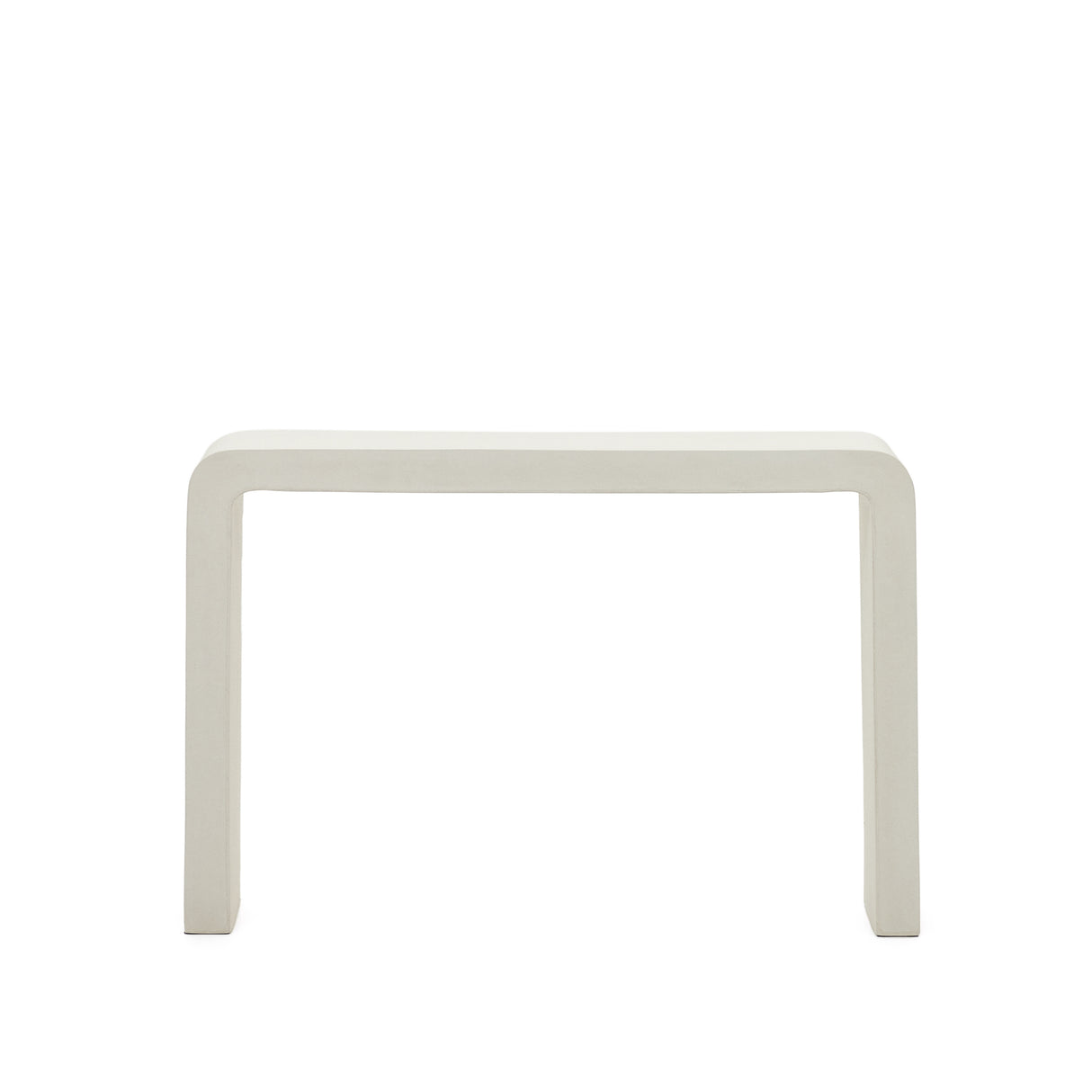 Aiguablava Konsole aus Zement in Weiß 120 x 80 cm - ZEN ZONE Furniture