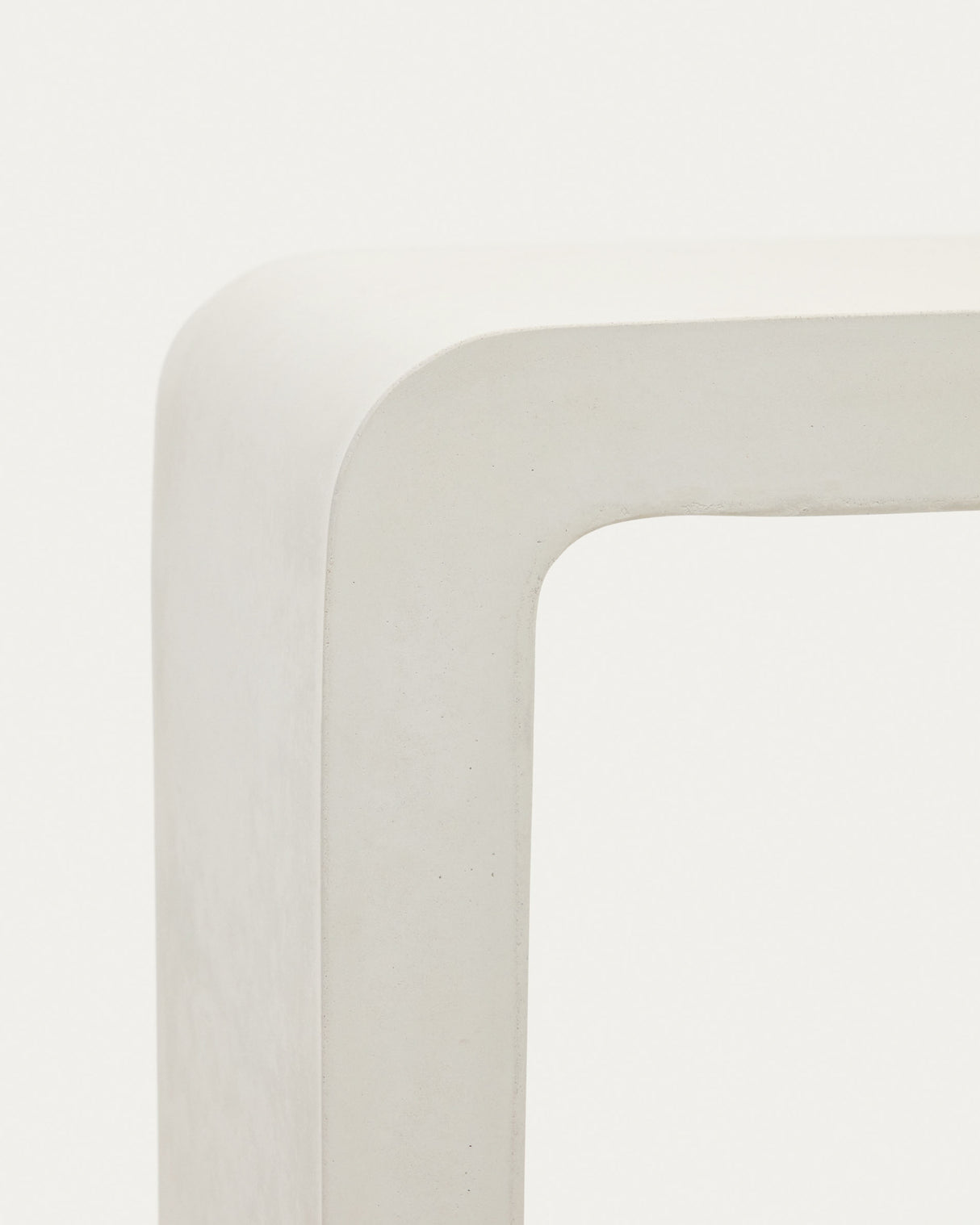 Aiguablava Konsole aus Zement in Weiß 120 x 80 cm - ZEN ZONE Furniture