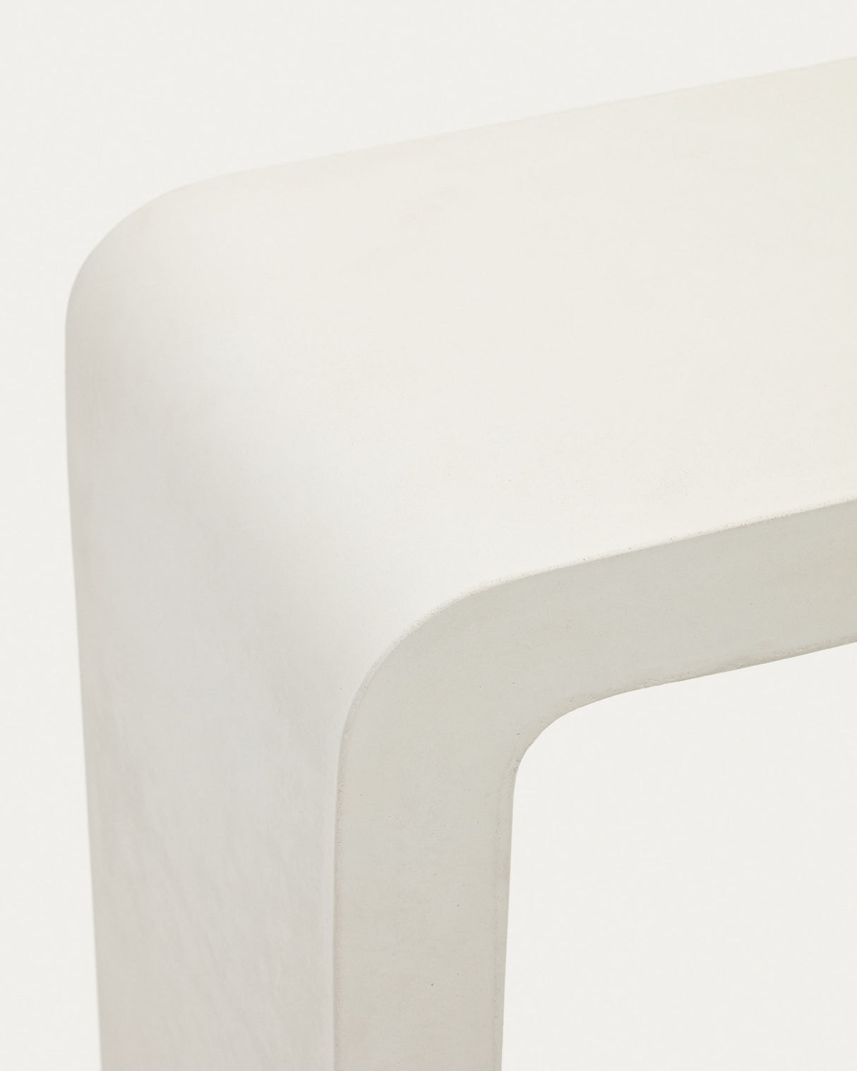 Aiguablava Konsole aus Zement in Weiß 120 x 80 cm - ZEN ZONE Furniture