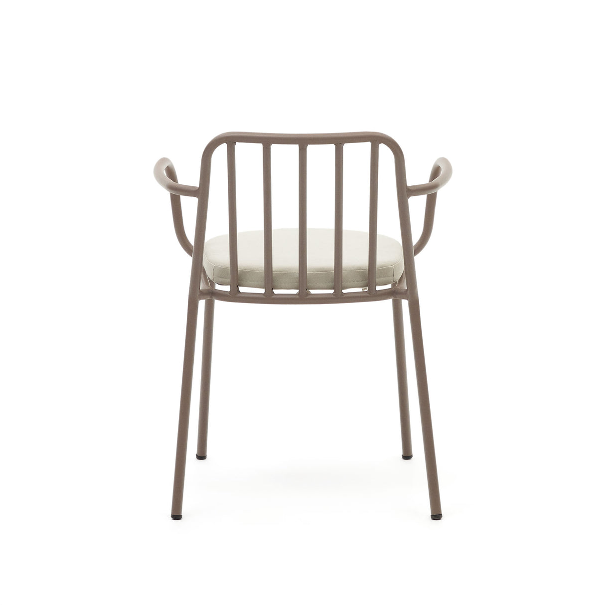 Bramant stapelbarer Stuhl aus Stahl mit Finish in Helllila - ZEN ZONE Furniture