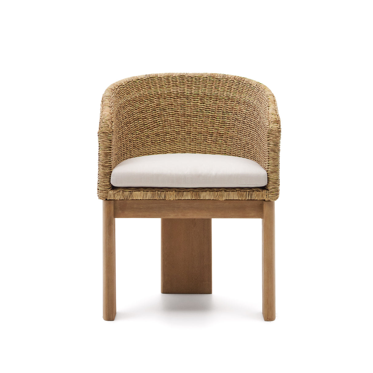 Xoriguer Stuhl aus synthetischem Rattan und massivem Eukalyptusholz FSC 100% - ZEN ZONE Furniture