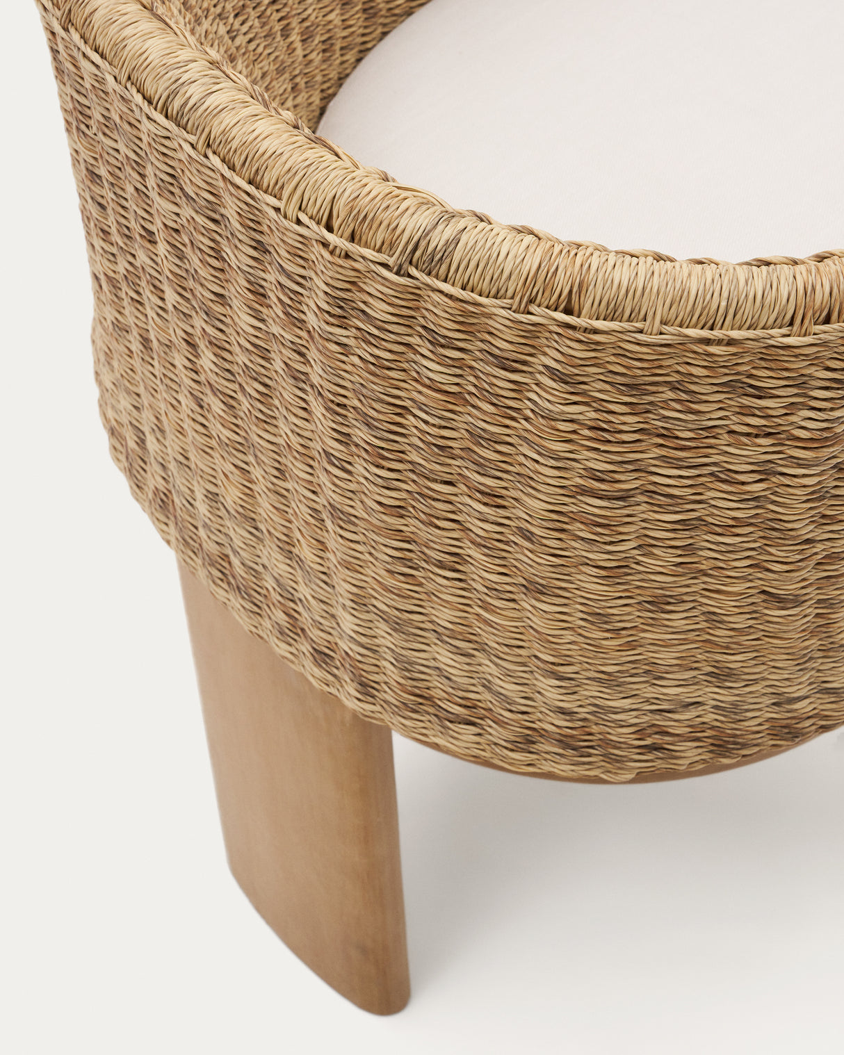 Xoriguer Stuhl aus synthetischem Rattan und massivem Eukalyptusholz FSC 100% - ZEN ZONE Furniture