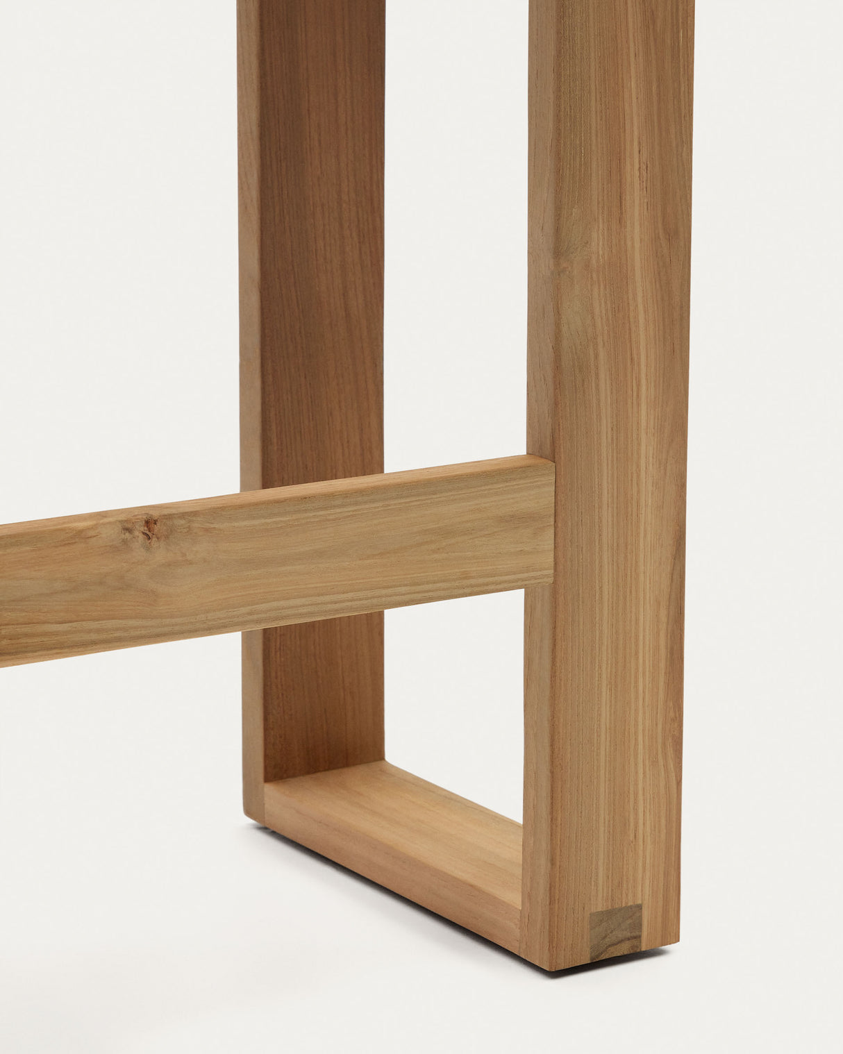 Canadell hohe Bank 100% outdoor aus massivem recyceltem Teakholz 130 cm - ZEN ZONE Furniture