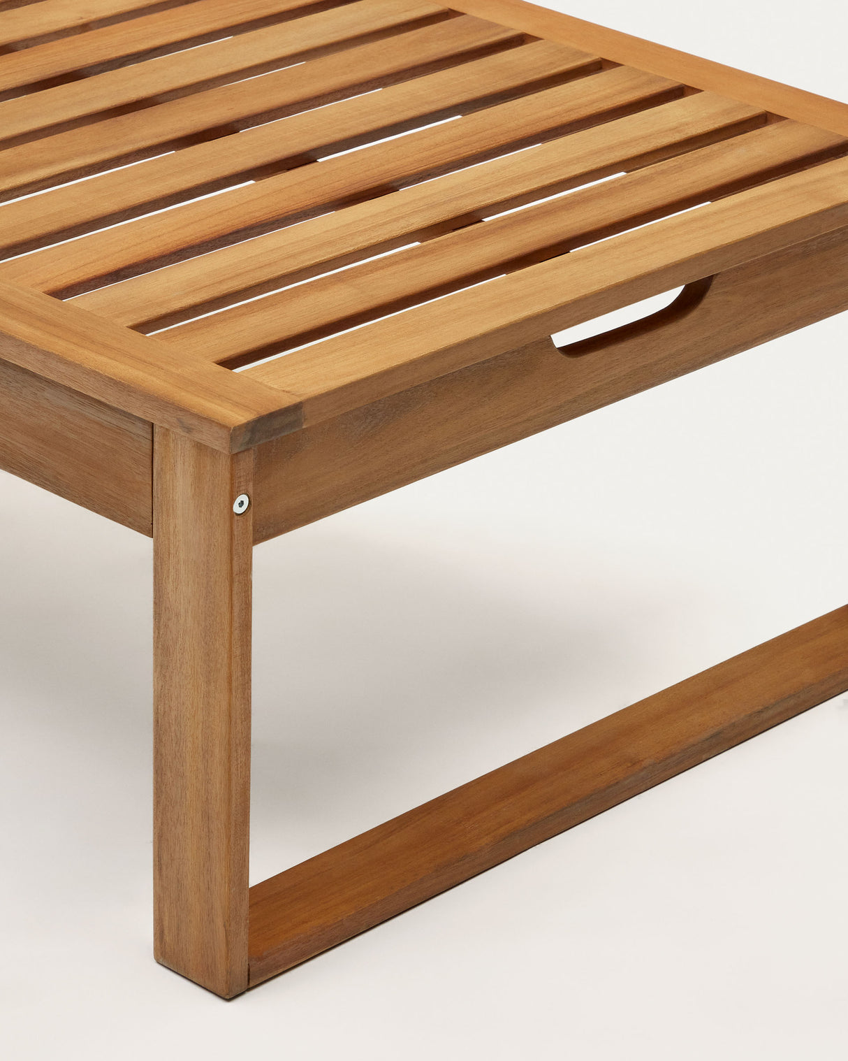 Sulamita Outdoor Liegebett aus massivem Akazienholz FSC 100% - ZEN ZONE Furniture