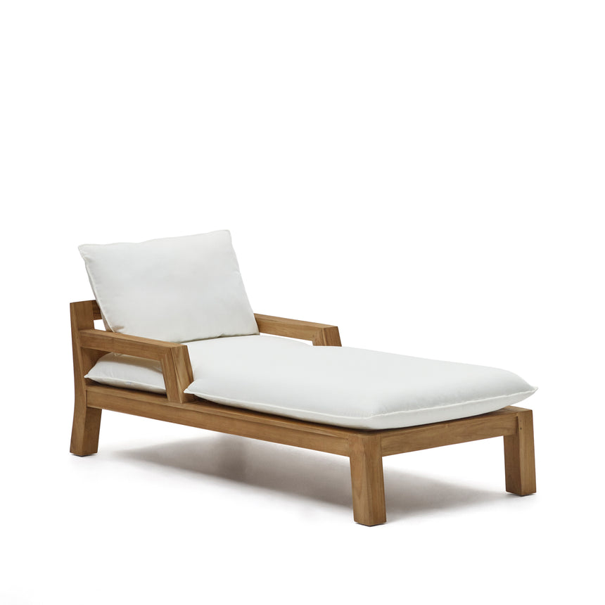 Forcanera Liegestuhl aus massivem Teakholz - ZEN ZONE Furniture