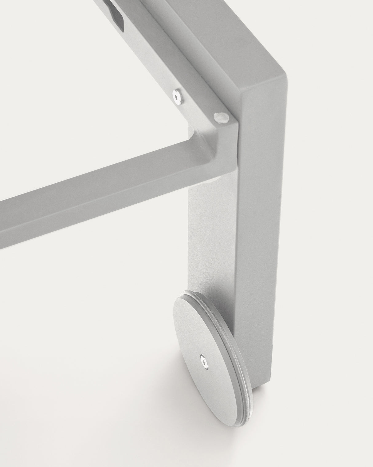 Canutells Aluminium Liegestuhl mit weißem Finish - ZEN ZONE Furniture