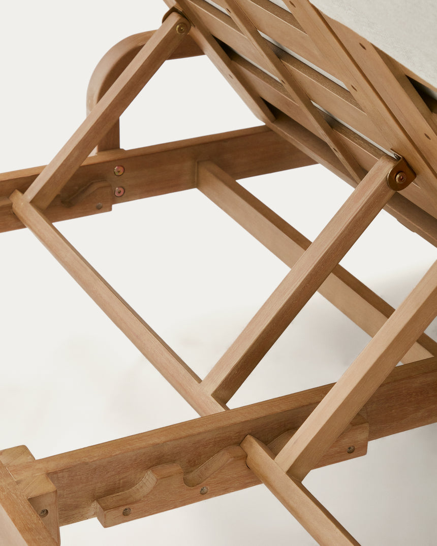 Sonsaura Doppelliege aus massivem Eukalyptusholz 100 % FSC - ZEN ZONE Furniture