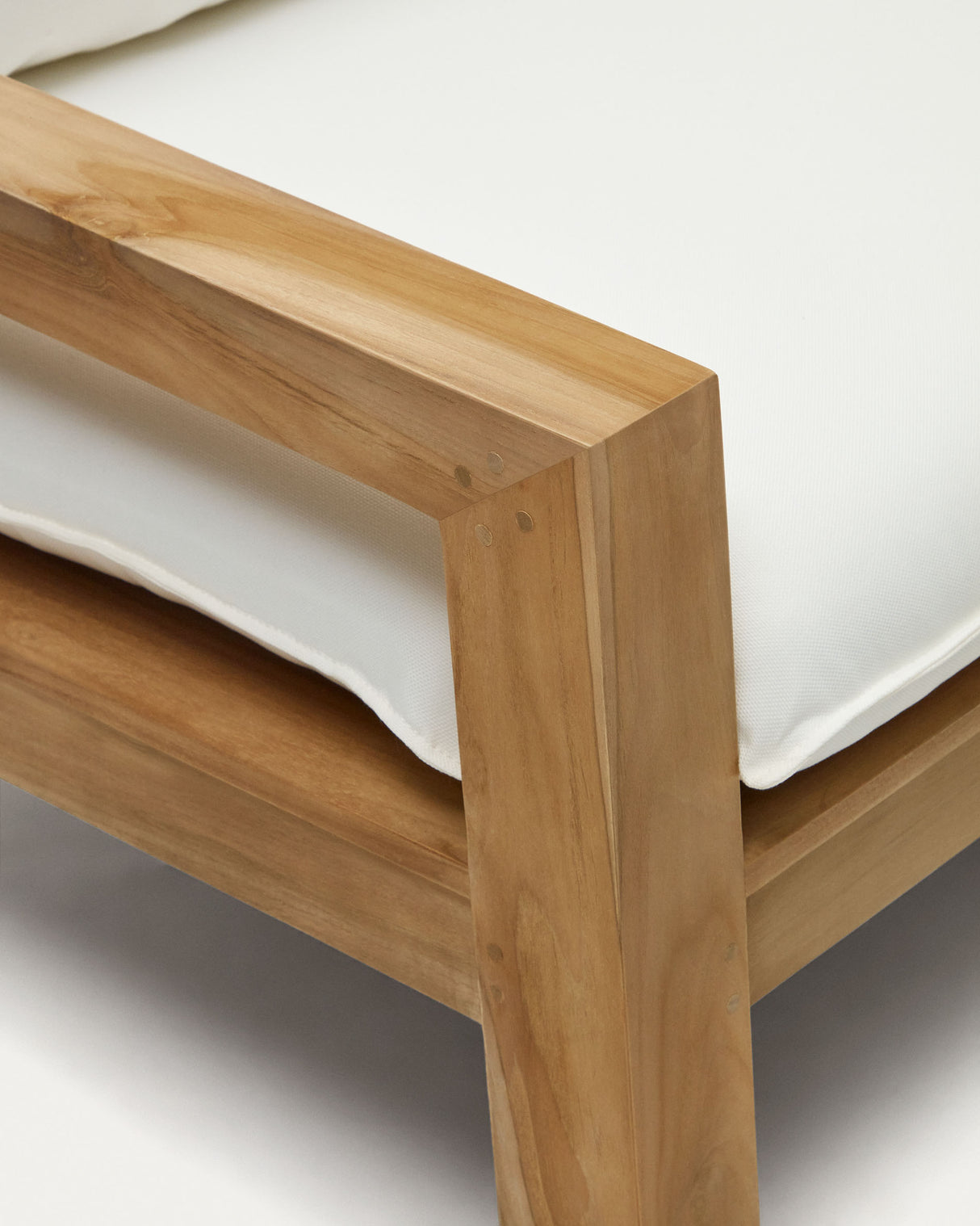 Forcanera 3-Sitzer-Sofa aus massivem Teakholz 218 cm - ZEN ZONE Furniture