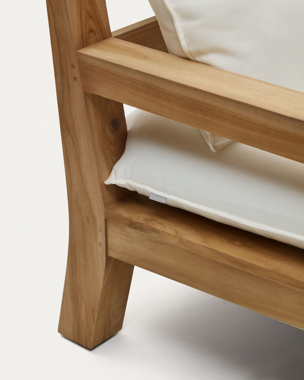 Forcanera 3-Sitzer-Sofa aus massivem Teakholz 218 cm - ZEN ZONE Furniture