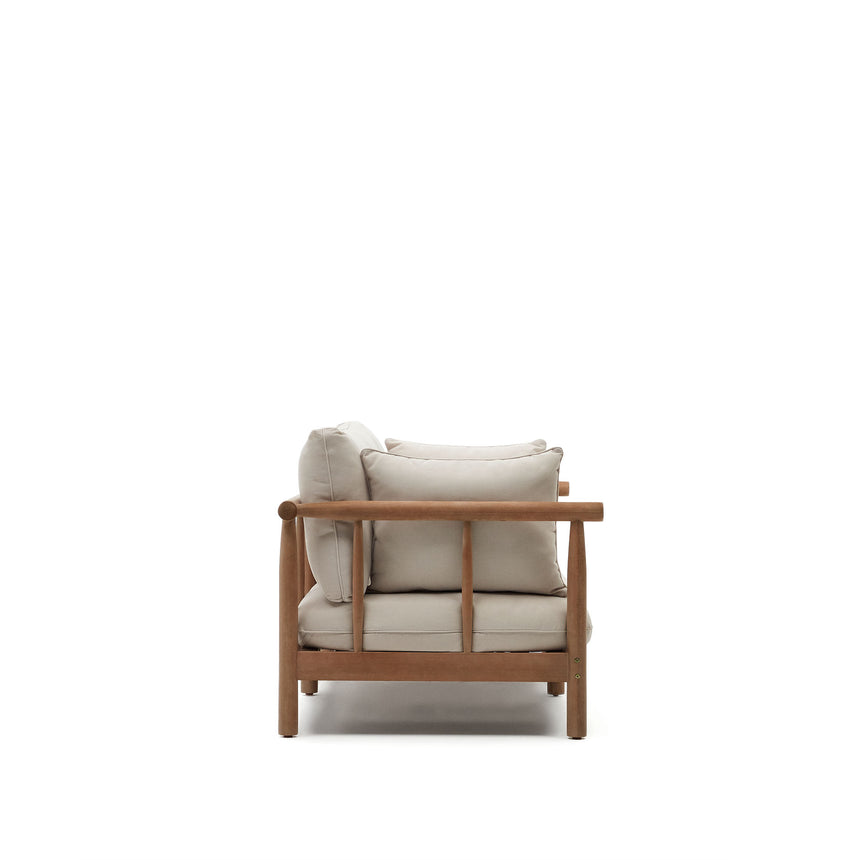 Sacova 2-Sitzer-Sofa aus massivem Eukalyptusholz 195 cm 100% FSC - ZEN ZONE Furniture