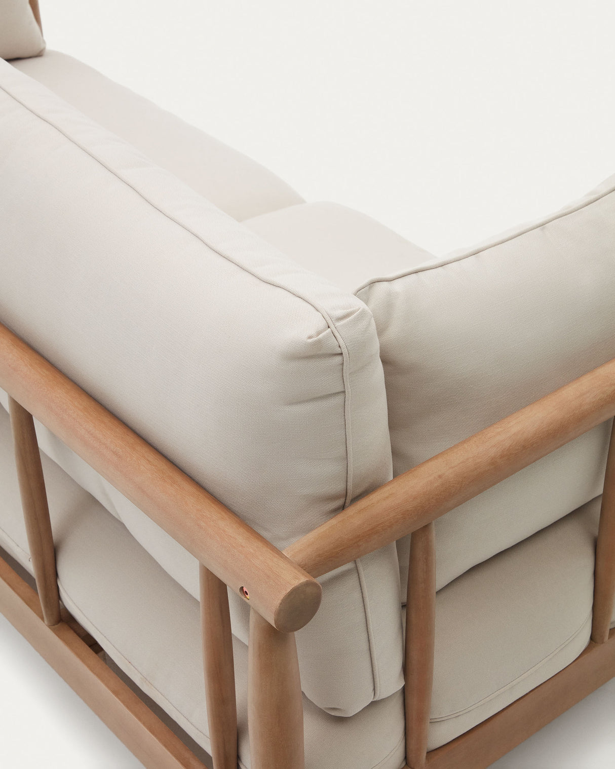 Sacova 2-Sitzer-Sofa aus massivem Eukalyptusholz 195 cm 100% FSC - ZEN ZONE Furniture