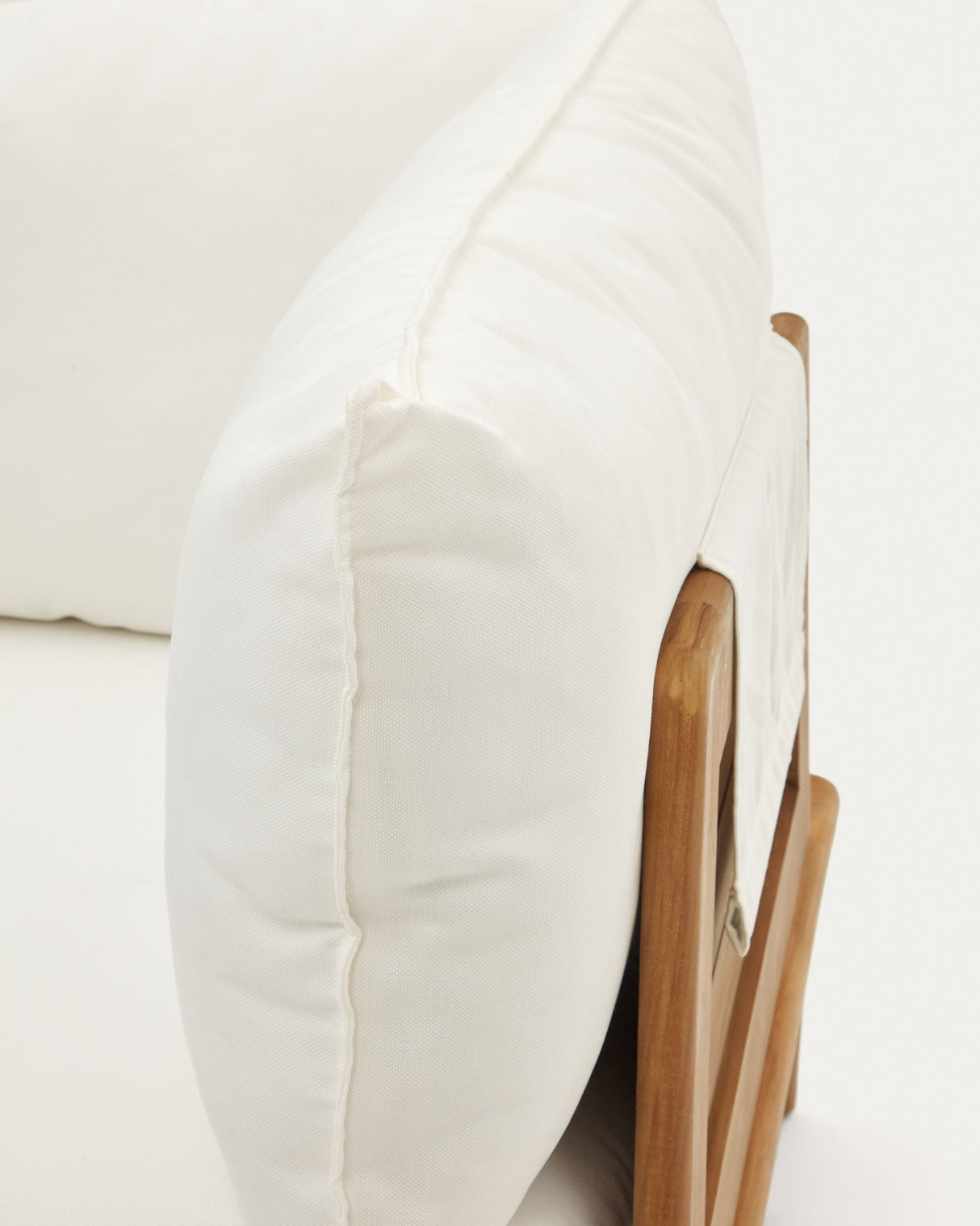 Portitxol modularer Ecksessel aus massivem Teakholz - ZEN ZONE Furniture