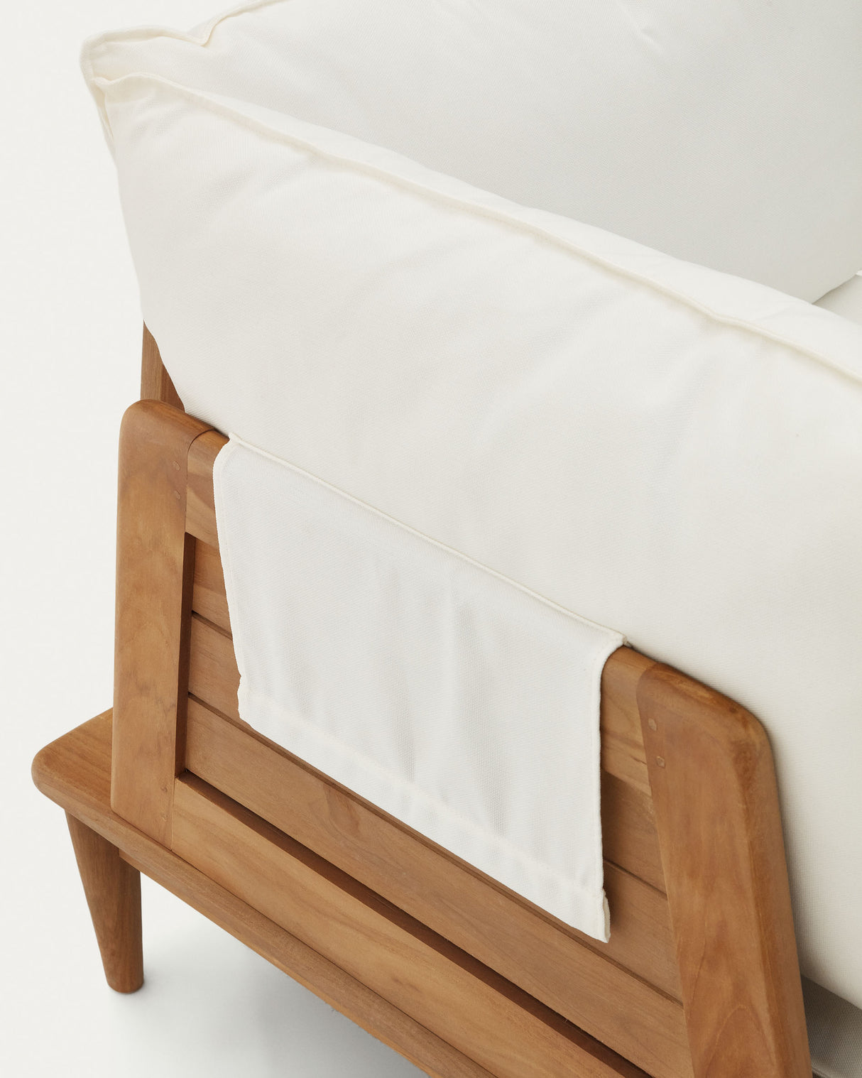 Portitxol modularer Ecksessel aus massivem Teakholz - ZEN ZONE Furniture