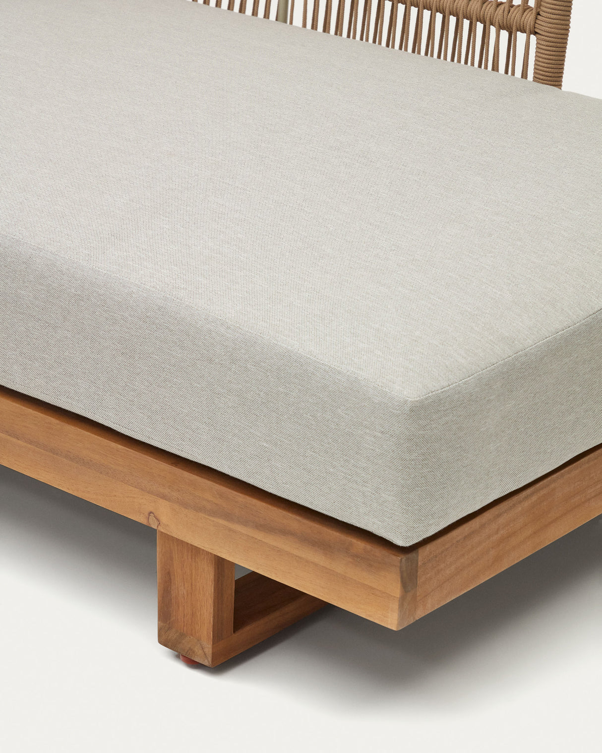 Raco Set aus 5-Sitzer-Ecksofa und Couchtisch massives Akazienholz 100% FSC - ZEN ZONE Furniture