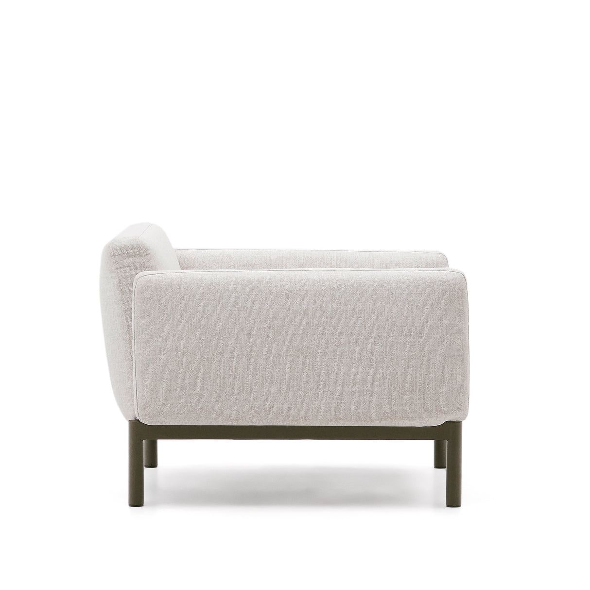 Modularer Outdoor-Sessel Sorells aus Aluminium in grüner Ausführung - ZEN ZONE Furniture