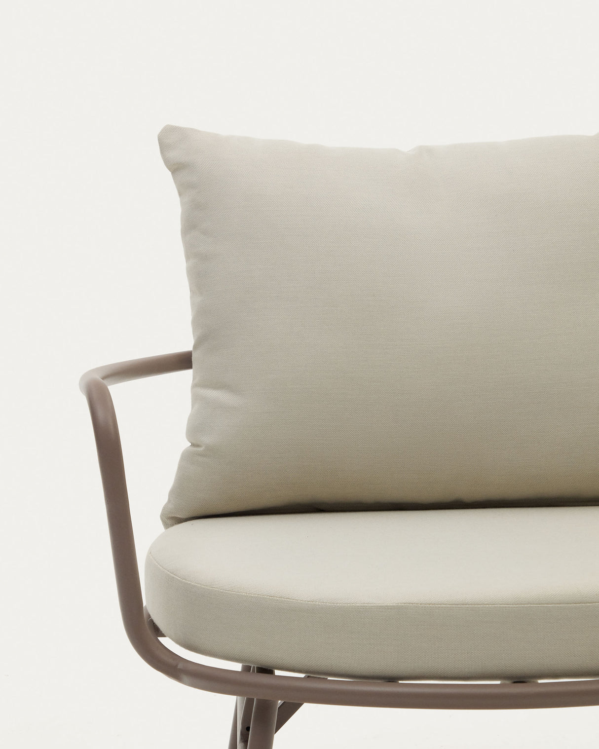 Bramant Sessel aus Stahl mit Finish in Helllila - ZEN ZONE Furniture