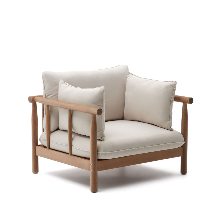 Sacova Sessel aus massivem Eukalyptusholz 100% FSC - ZEN ZONE Furniture