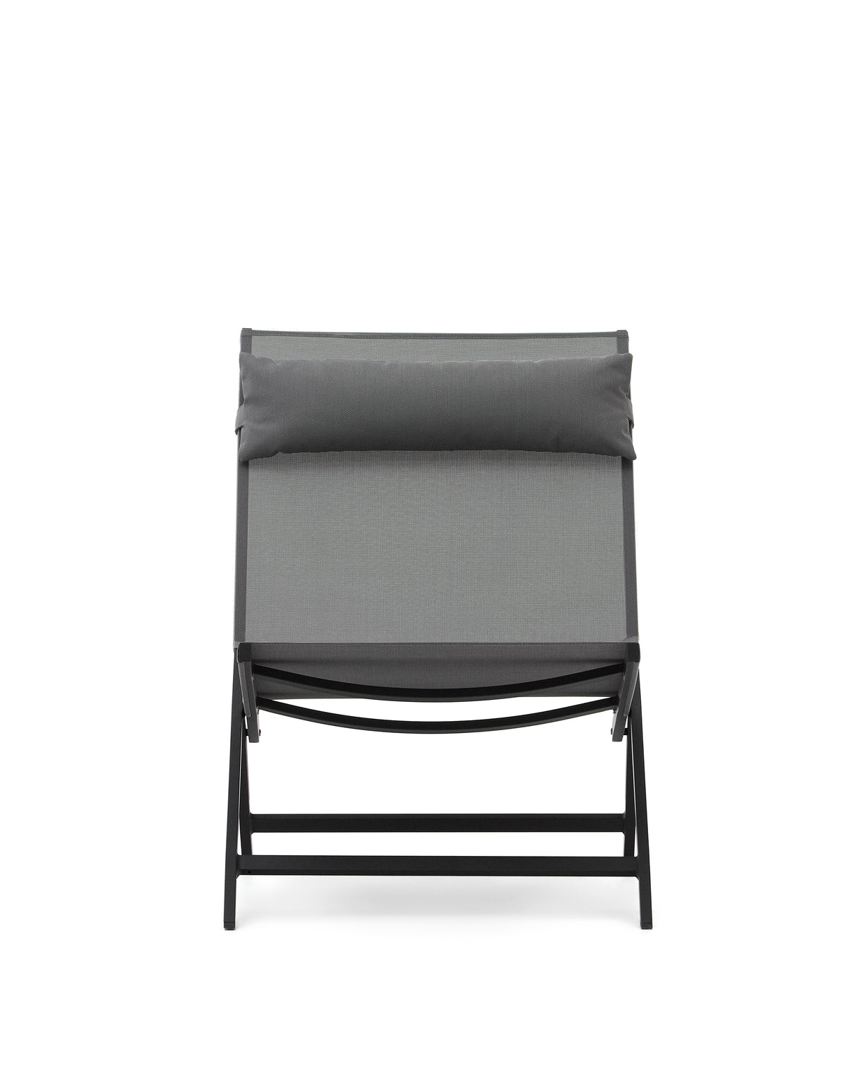 Canutells Klappstuhl aus Aluminium mit dunkelgrauem Finish - ZEN ZONE Furniture