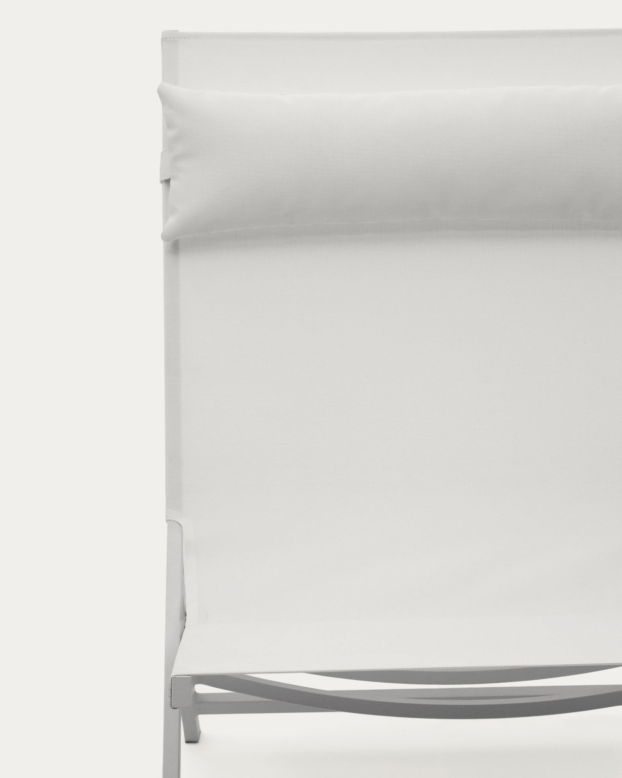 Canutells Klappstuhl aus Aluminium mit weißem Finish - ZEN ZONE Furniture