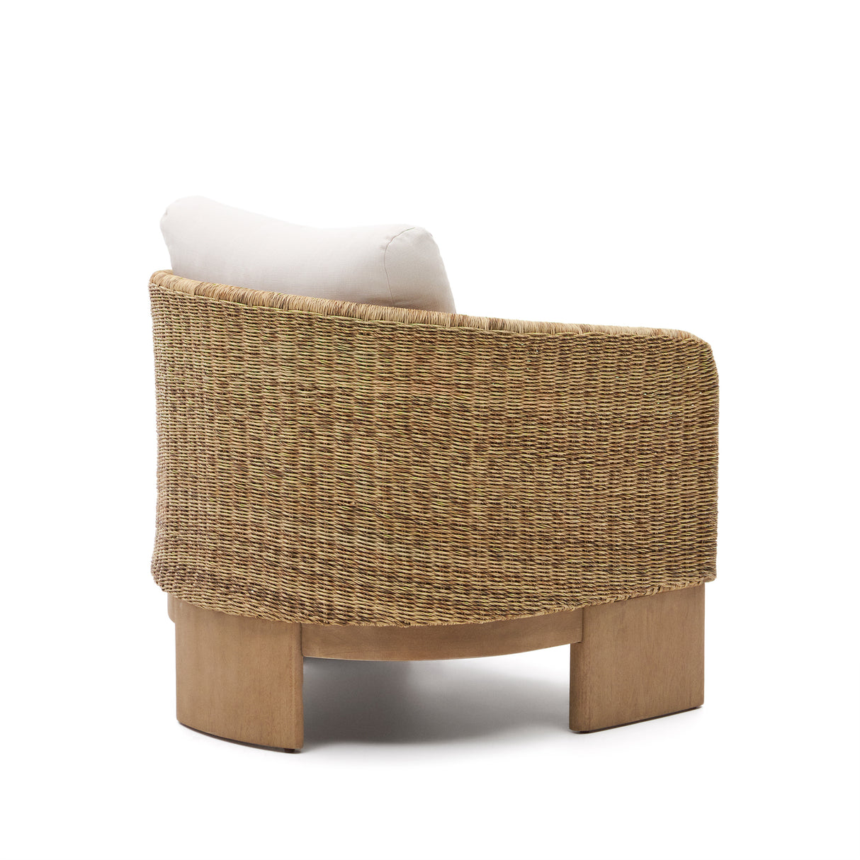 Xoriguer Sessel aus synthetischem Rattan und massivem Eukalyptusholz 100 % FSC - ZEN ZONE Furniture