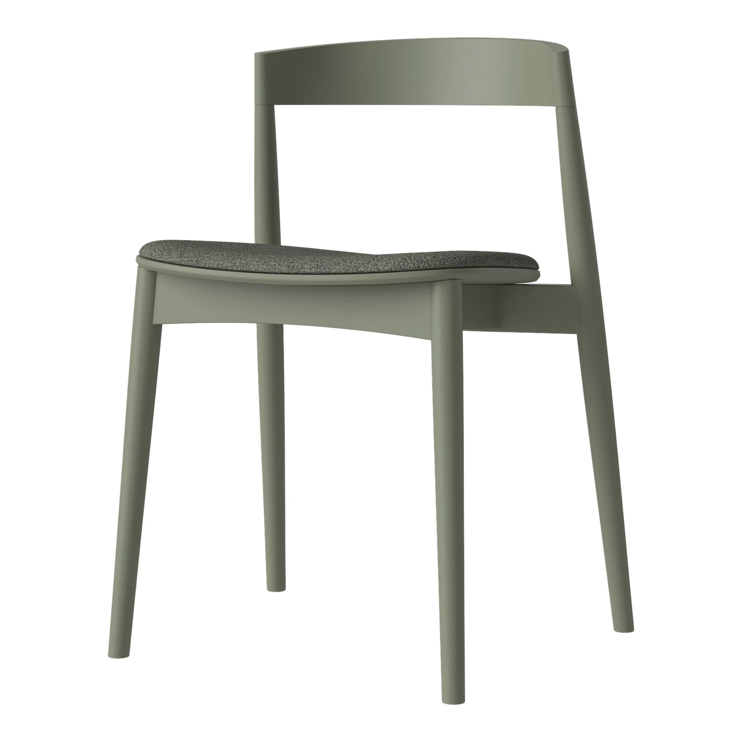 Kite Esstischstuhl aus Eiche dunkelgrün lackiert – Farben Edition - ZEN ZONE Furniture