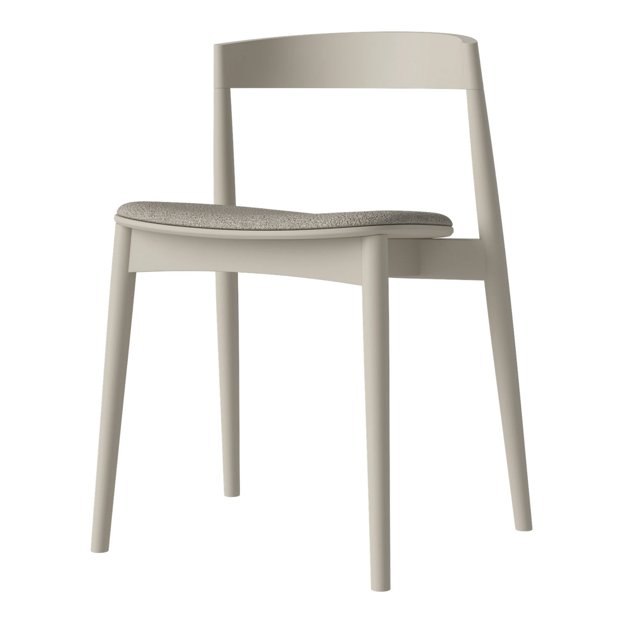 Kite Esstischstuhl aus Eiche hellgrau lackiert – Farben Edition - ZEN ZONE Furniture