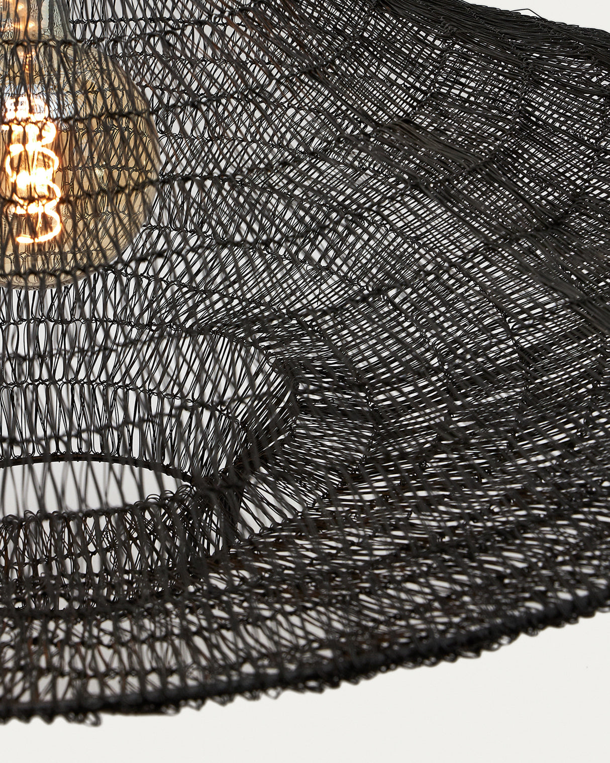 Deckenleuchte Makai aus Metall mit schwarzem Finish Ø 87 cm - ZEN ZONE Furniture