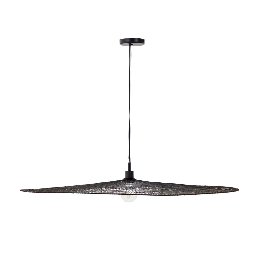 Deckenleuchte Makai aus Metall mit schwarzem Finish Ø 100 cm - ZEN ZONE Furniture