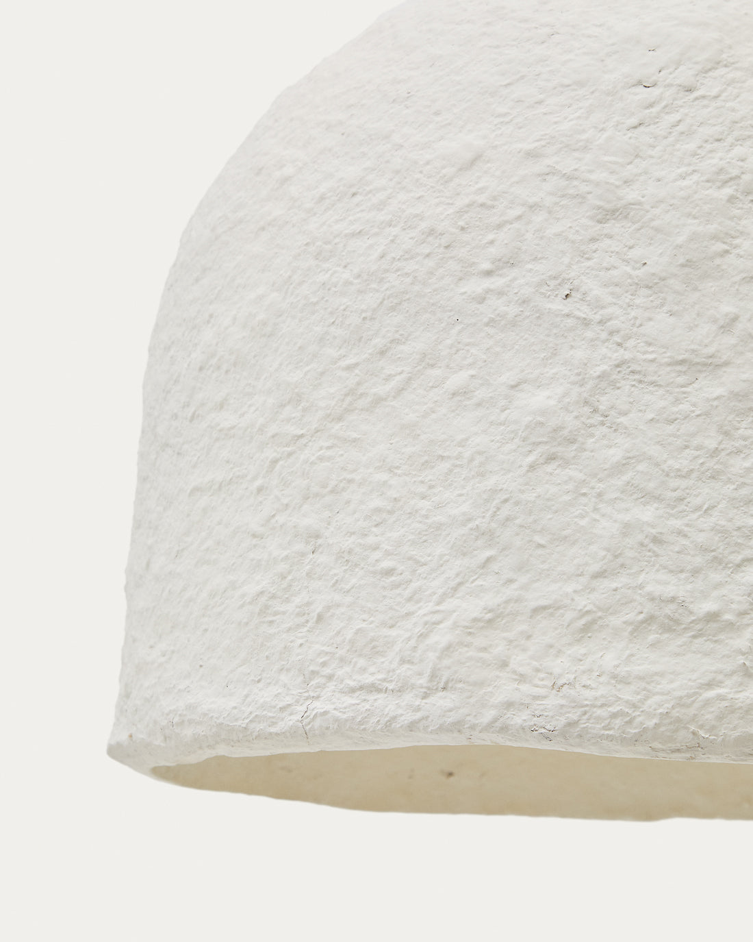 Sineu Deckenlampe aus Papiermaché weiß Ø 34,5 cm - ZEN ZONE Furniture