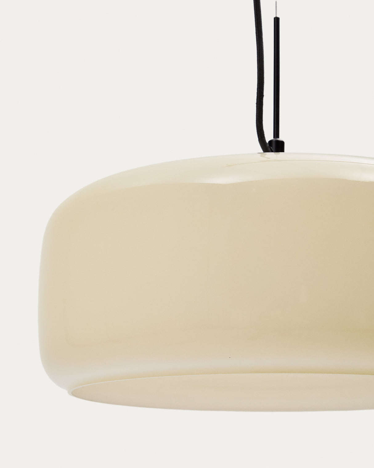 Deckenleuchte Reig aus hellgrauem Glas Ø 38 cm - ZEN ZONE Furniture