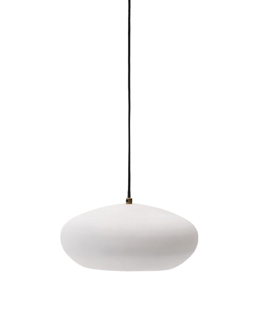 Deckenleuchte Inda aus Metall mit weißem Finish Ø 30 cm - ZEN ZONE Furniture